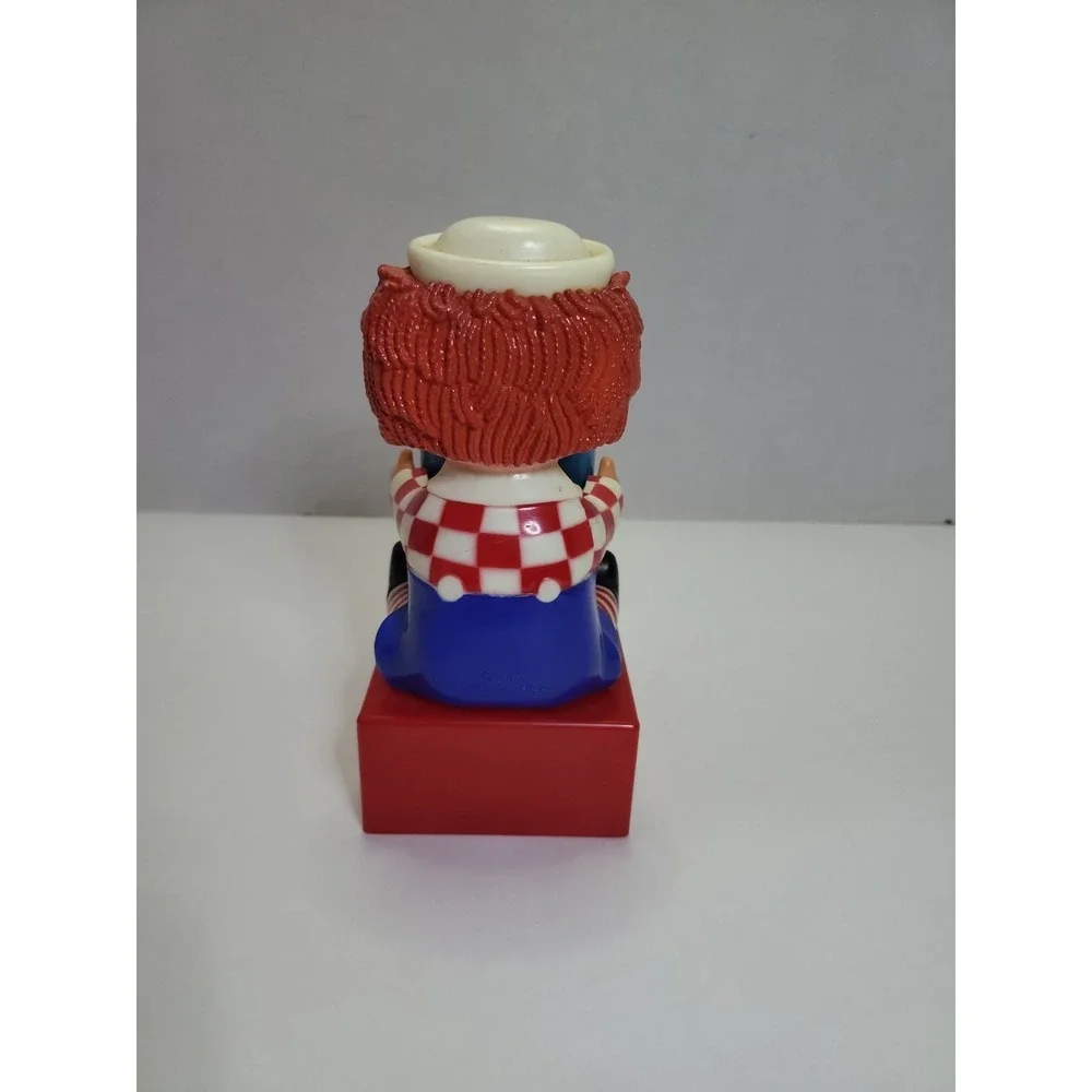 Vintage Bobbs-Merrill Co Raggedy Andy Pencil Sharpener 1974‎